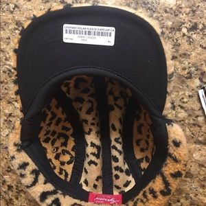 Supreme Leopard Polar Fleece Hat